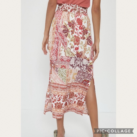 Anthropologie Indira Maxi Skirt in Pink - Picture 14 of 14